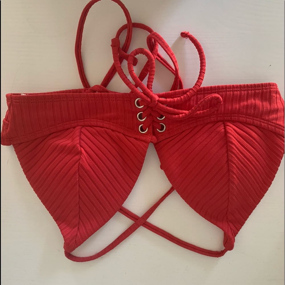 Cute target swimsuit top!